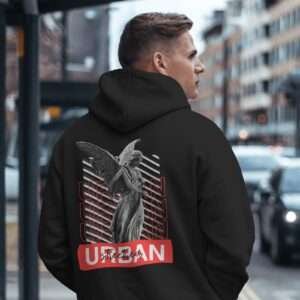 Urban Angel Streetwear || Premium Streetwear Hooded Sweatshirt ||