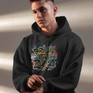 Break The Rulez || Premium Streetwear Hooded Sweatshirt ||