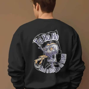 Skull Rum Raider Yo! Ho! Ho!! || Premium Streetwear Oversized Sweatshirt ||