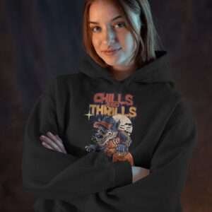 Chills and Thrills || Premium Hooded Sweatshirt ||