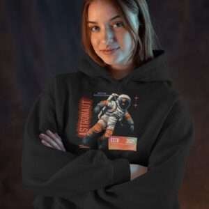 Astronauts ESTD 2025 || Premium Hooded Sweatshirt ||