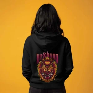 YuZhong Inferno || Premium streetwear Heavyweight Zip Hoodie ||