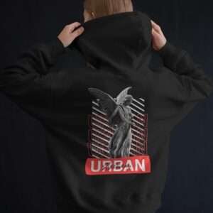 Urban Angel Streetwear || Premium Streetwear Hooded Sweatshirt ||