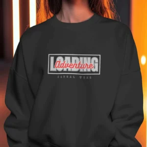 Adventure Loading  || Premium Streetwear Oversized Sweatshirt ||