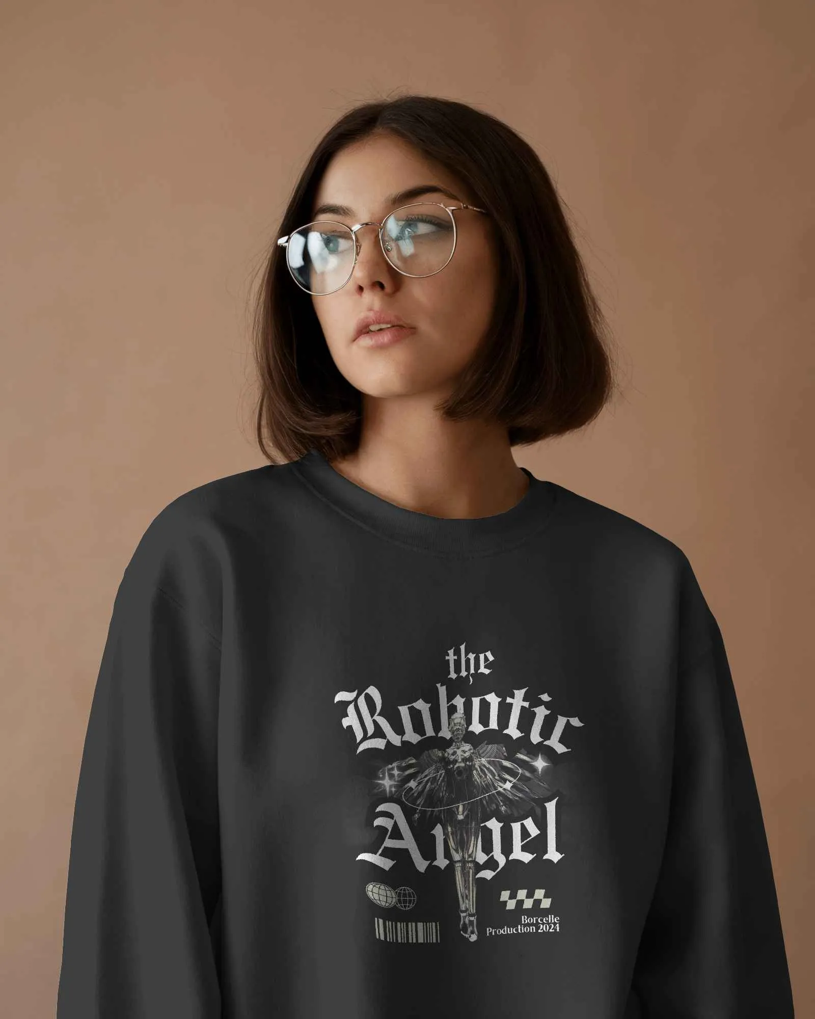 The Robotic Angel || Premium Streetwear Sweatshirt - Image 12