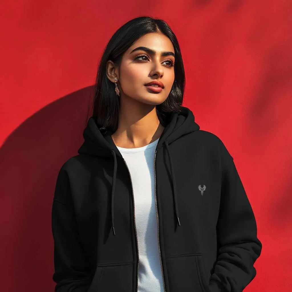 Defying Gravity With Skates || Premium Streetwear Heavyweight Zip Hoodie || - Image 5