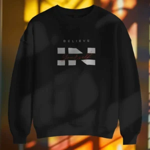 Believe In Yourself Quote || Premium Streetwear Oversized Sweatshirt ||