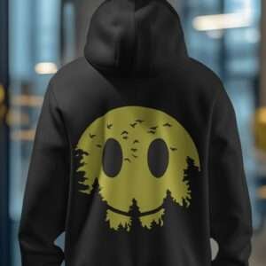 Smilely SunForest || Streetwear Premium Hooded Sweatshirt ||