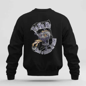 Skull Rum Raider Yo! Ho! Ho!! || Premium Streetwear Oversized Sweatshirt ||