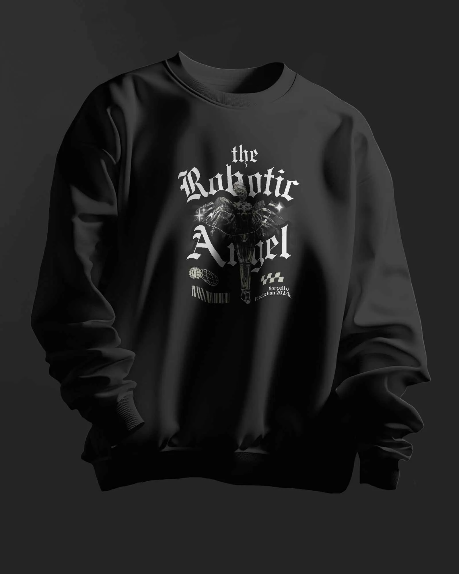 The Robotic Angel || Premium Streetwear Sweatshirt - Image 14
