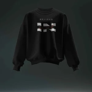 Believe In Yourself Quote || Premium Streetwear Oversized Sweatshirt ||
