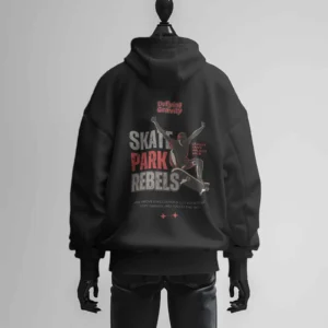 Defying Gravity With Skates || Premium Streetwear Heavyweight Zip Hoodie ||