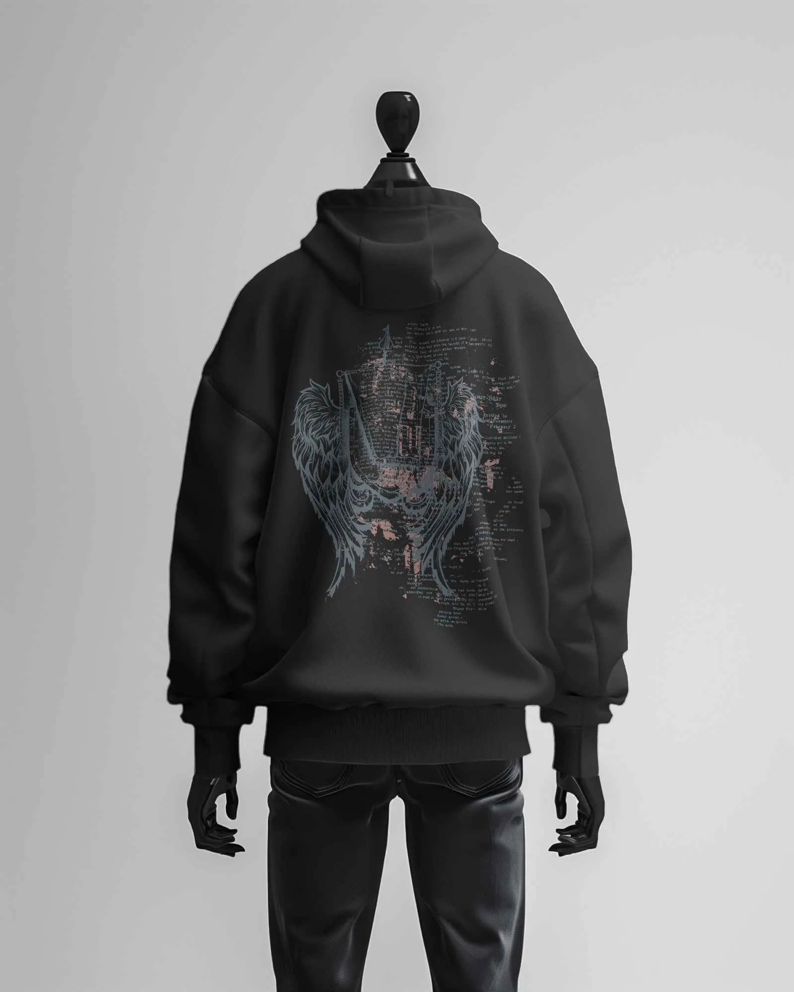 Ethereal Balance || Premium Streetwear Heavyweight Zip Hoodie || - Image 7