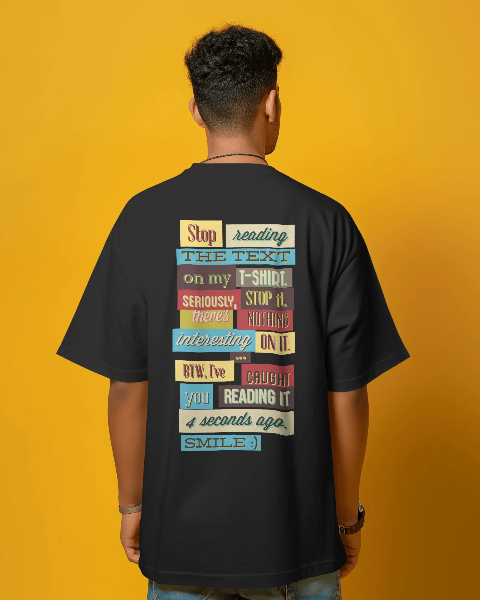 Caught You Reading || Premium Streetwear Oversized T-shirt || - Image 6