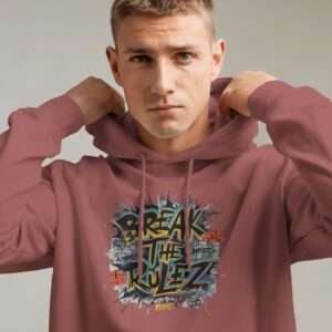Break The Rulez || Premium Streetwear Hooded Sweatshirt ||