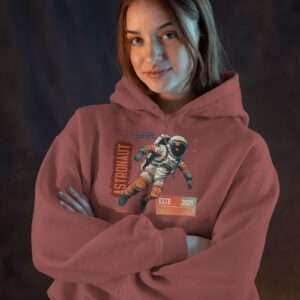 Astronauts ESTD 2025 || Premium Hooded Sweatshirt ||