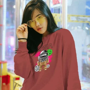 NASA Moonwalker Bear || Premium Streetwear Sweatshirt ||