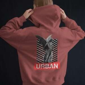Urban Angel Streetwear || Premium Streetwear Hooded Sweatshirt ||