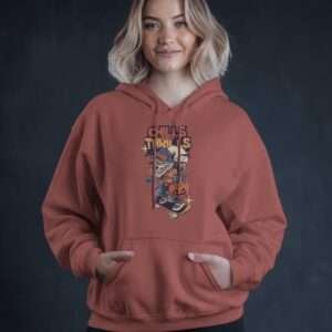 Chills and Thrills || Premium Hooded Sweatshirt ||