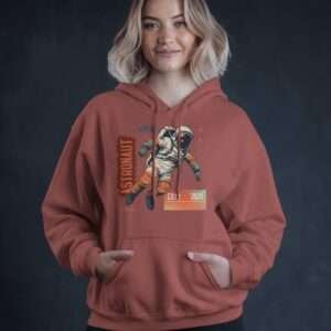Astronauts ESTD 2025 || Premium Hooded Sweatshirt ||
