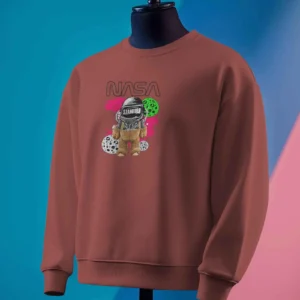 NASA Moonwalker Bear || Premium Streetwear Sweatshirt ||