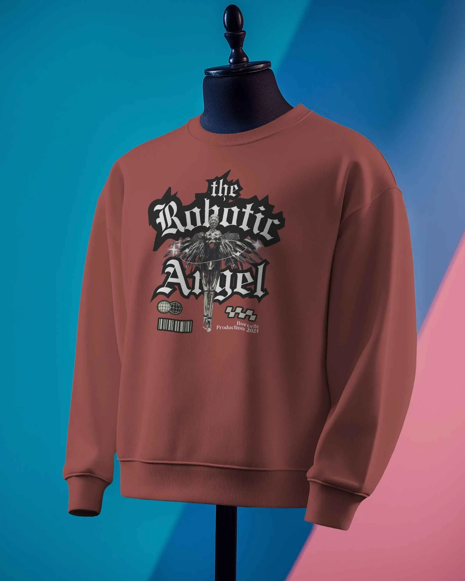 The Robotic Angel || Premium Streetwear Sweatshirt - Image 20