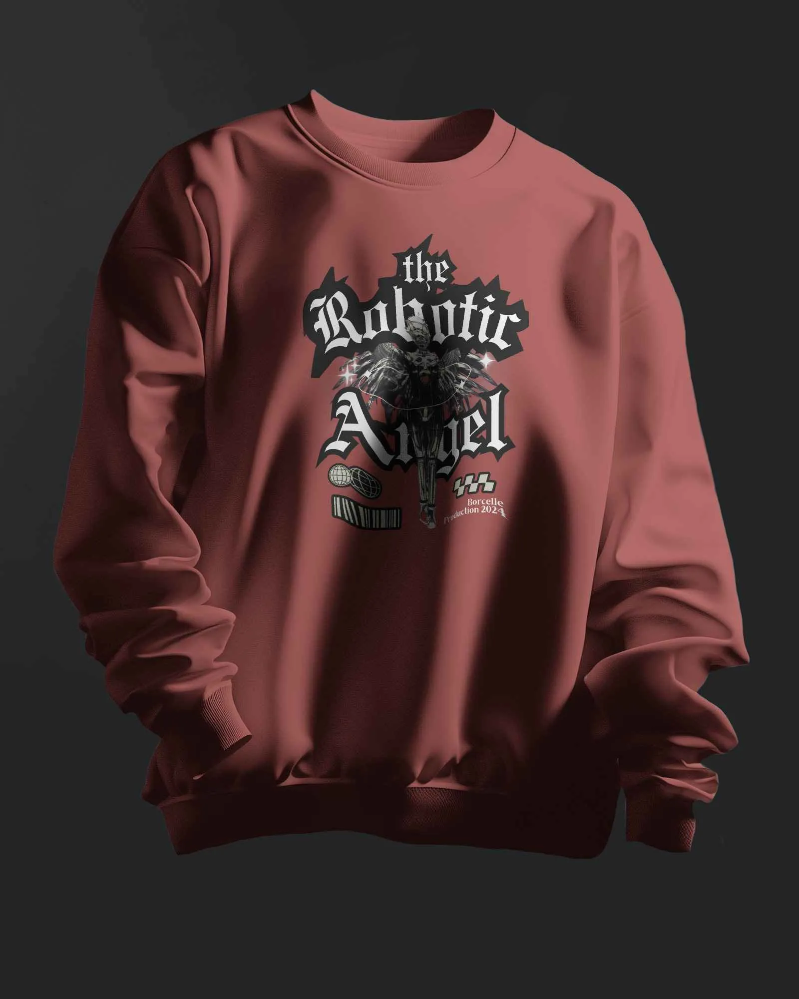 The Robotic Angel || Premium Streetwear Sweatshirt - Image 21