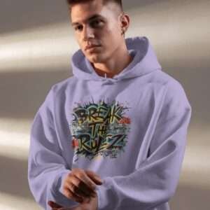 Break The Rulez || Premium Streetwear Hooded Sweatshirt ||