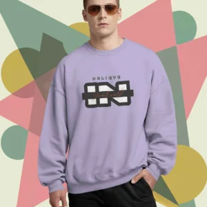Believe In Yourself Quote || Premium Streetwear Oversized Sweatshirt ||