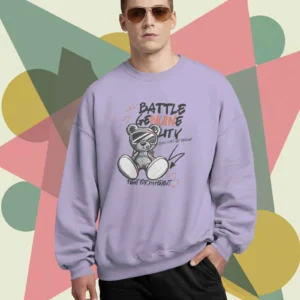 Battle Bear || Premium Streetwear Oversized Sweatshirt ||