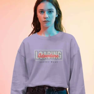 Adventure Loading  || Premium Streetwear Oversized Sweatshirt ||