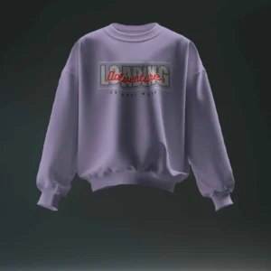 Adventure Loading  || Premium Streetwear Oversized Sweatshirt ||