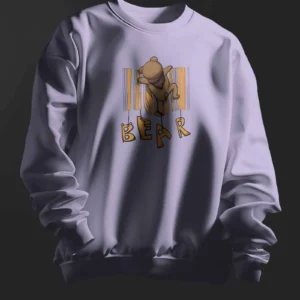 Barcode Bear Buddy || Premium Streetwear Sweatshirt ||