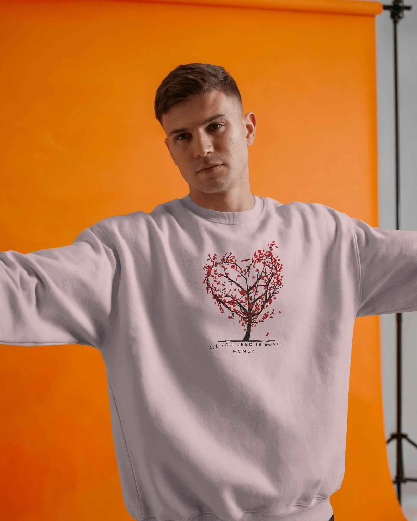 All You Need Is Money || Premium Streetwear Oversized Sweatshirt || - Image 8