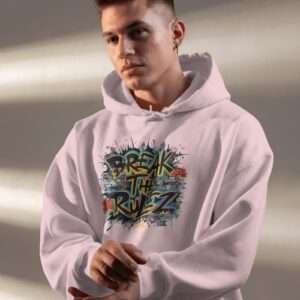 Break The Rulez || Premium Streetwear Hooded Sweatshirt ||