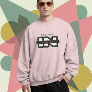 Believe In Yourself Quote || Premium Streetwear Oversized Sweatshirt ||
