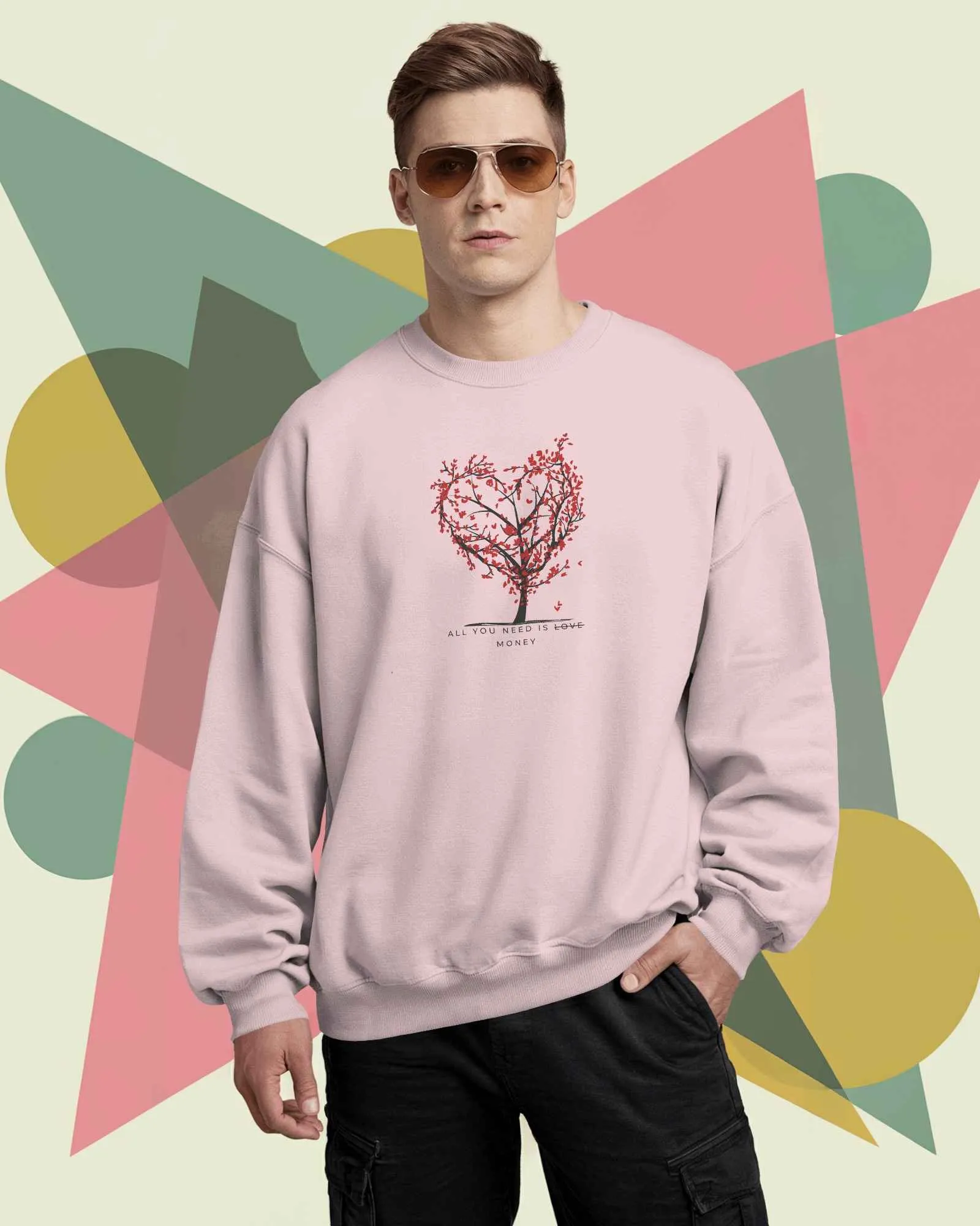 All You Need Is Money || Premium Streetwear Oversized Sweatshirt || - Image 9