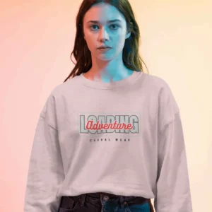 Adventure Loading  || Premium Streetwear Oversized Sweatshirt ||