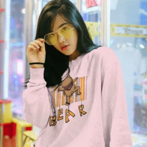 Barcode Bear Buddy || Premium Streetwear Sweatshirt ||
