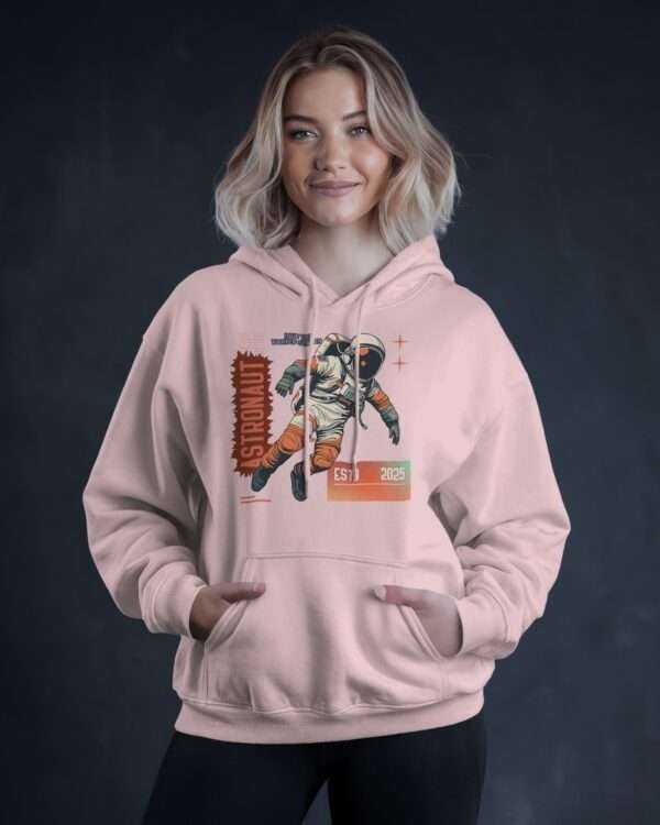 Astronauts ESTD 2025 || Premium Hooded Sweatshirt ||