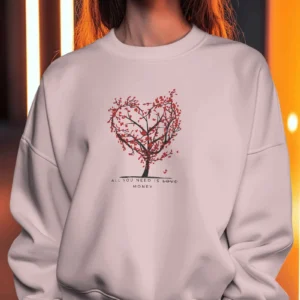 All You Need Is Money || Premium Streetwear  Oversized Sweatshirt ||