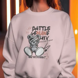 Battle Bear || Premium Streetwear Oversized Sweatshirt ||