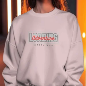 Adventure Loading  || Premium Streetwear Oversized Sweatshirt ||