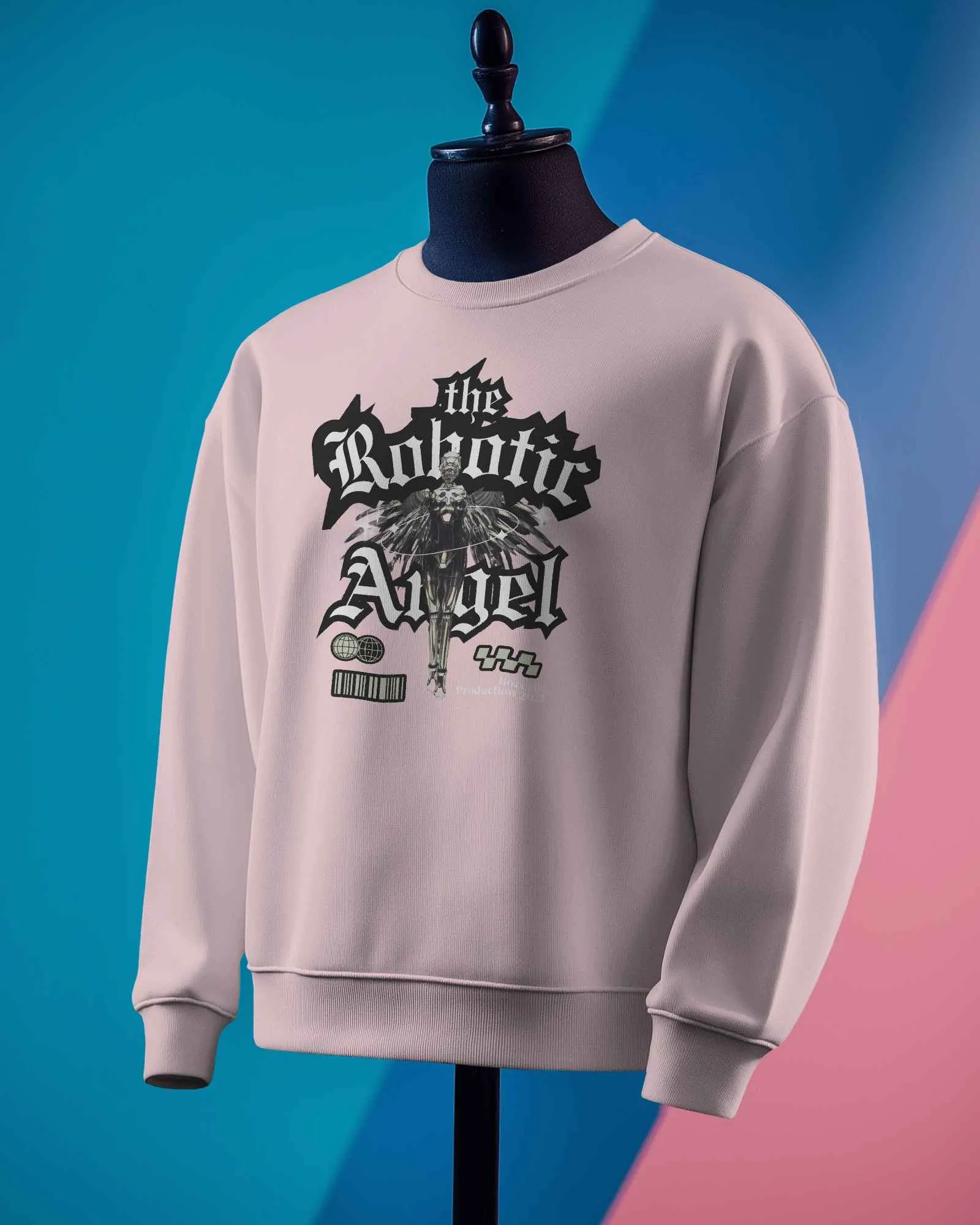 The Robotic Angel || Premium Streetwear Sweatshirt - Image 27