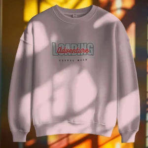 Adventure Loading  || Premium Streetwear Oversized Sweatshirt ||