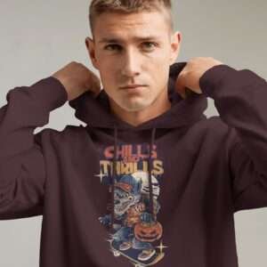 Chills and Thrills || Premium Hooded Sweatshirt ||