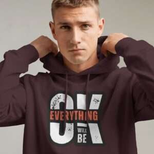 Everything OK || Premium Hooded Sweatshirt ||