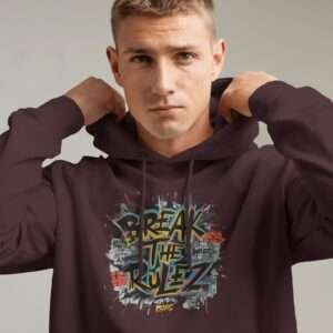 Break The Rulez || Premium Streetwear Hooded Sweatshirt ||
