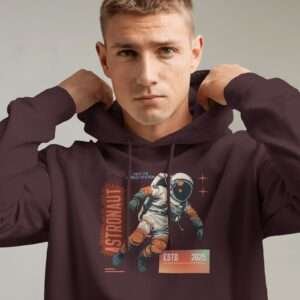 Astronauts ESTD 2025 || Premium Hooded Sweatshirt ||