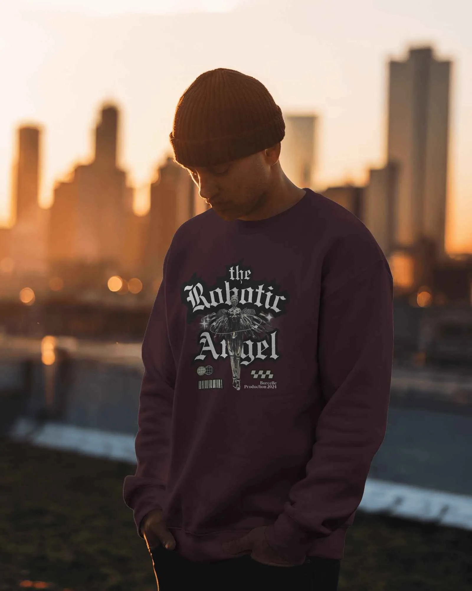 The Robotic Angel || Premium Streetwear Sweatshirt - Image 29